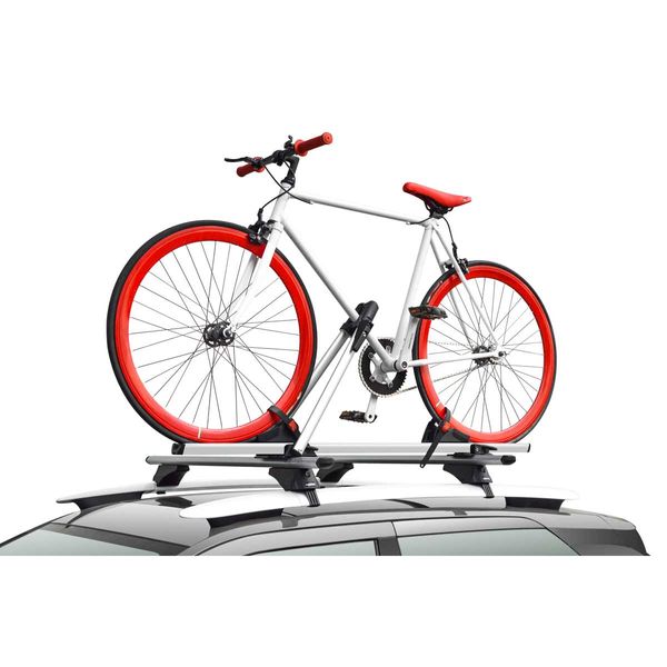 Menabo Juza Single Bike Roof Rack – Aluminium Carrier for MTB & Road Bikes (15 kg Max)-Roof Racks & Rails-Menabo- DC Leisure