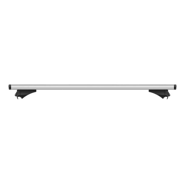 Menabo Leopard Silver Roof Bars 1200mm – Aerodynamic, 75kg Max Load-Roof Racks & Rails-Menabo- DC Leisure