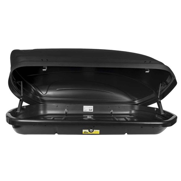 Menabo Mania 400 Litre Black Roof Box – Secure, Lockable Car Cargo Storage-Roof Box-Menabo- DC Leisure