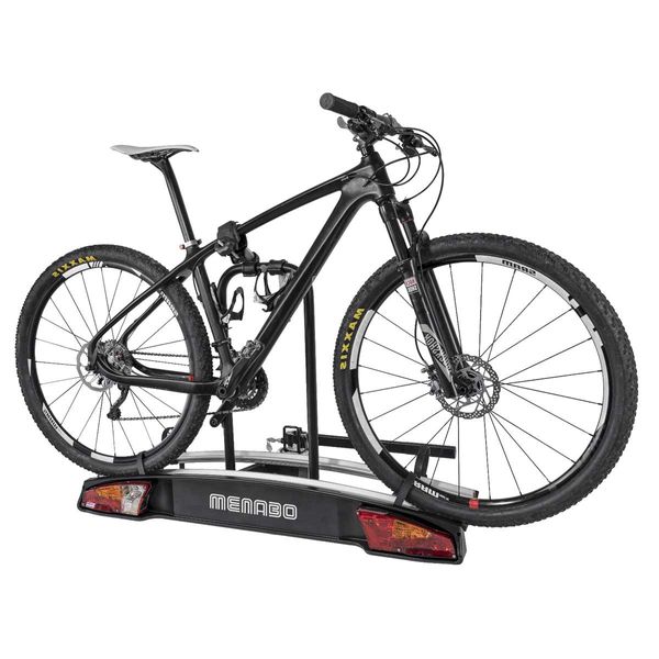 Menabo Merak Type Q Towbar Bike Rack – Tilting 2-Bike Carrier with Anti-Theft Lock (45kg Max.)-Tow Bar Mounted Bike Rack-Menabo- DC Leisure