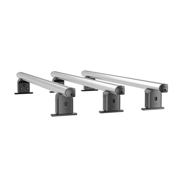 Menabo Professional Airdyn A Roof Bars Set for Ford Transit, Fiat Talento, Renault Master & NV Vans – 1650mm, 150 kg-Roof Racks & Rails-Menabo- DC Leisure