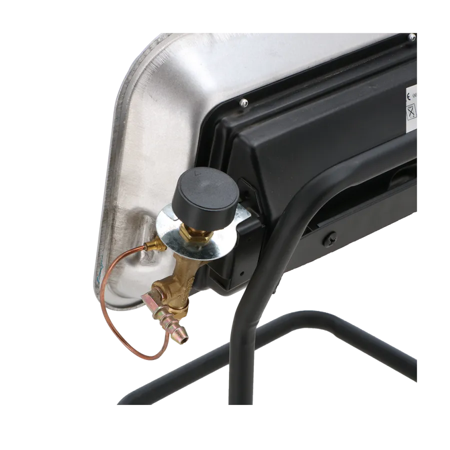 Mestic MES-120 Standing Gas Radiant Heater – 30mbar | Safe & Efficient Outdoor Heating (2.6–4.5 kW)-Space Heaters-Mestic- DC Leisure