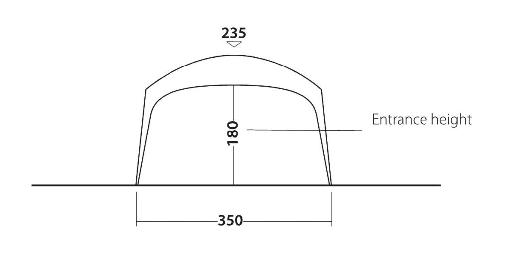 Outwell Event Lounge L - Gazebo Beach Shelter-Canopy-Outwell-111359- DC Leisure