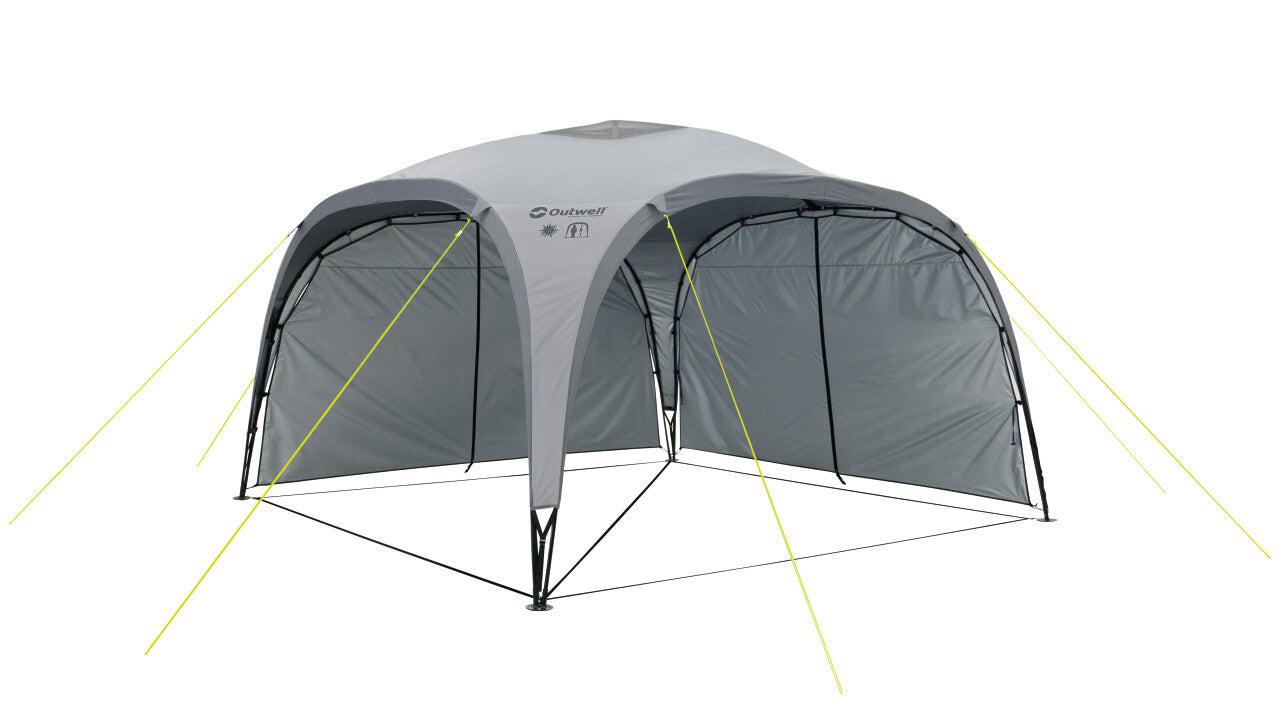 Outwell Event Lounge L - Gazebo Beach Shelter (with FREE pair of Side Walls-Canopy-Outwell-111359 / 11360- DC Leisure