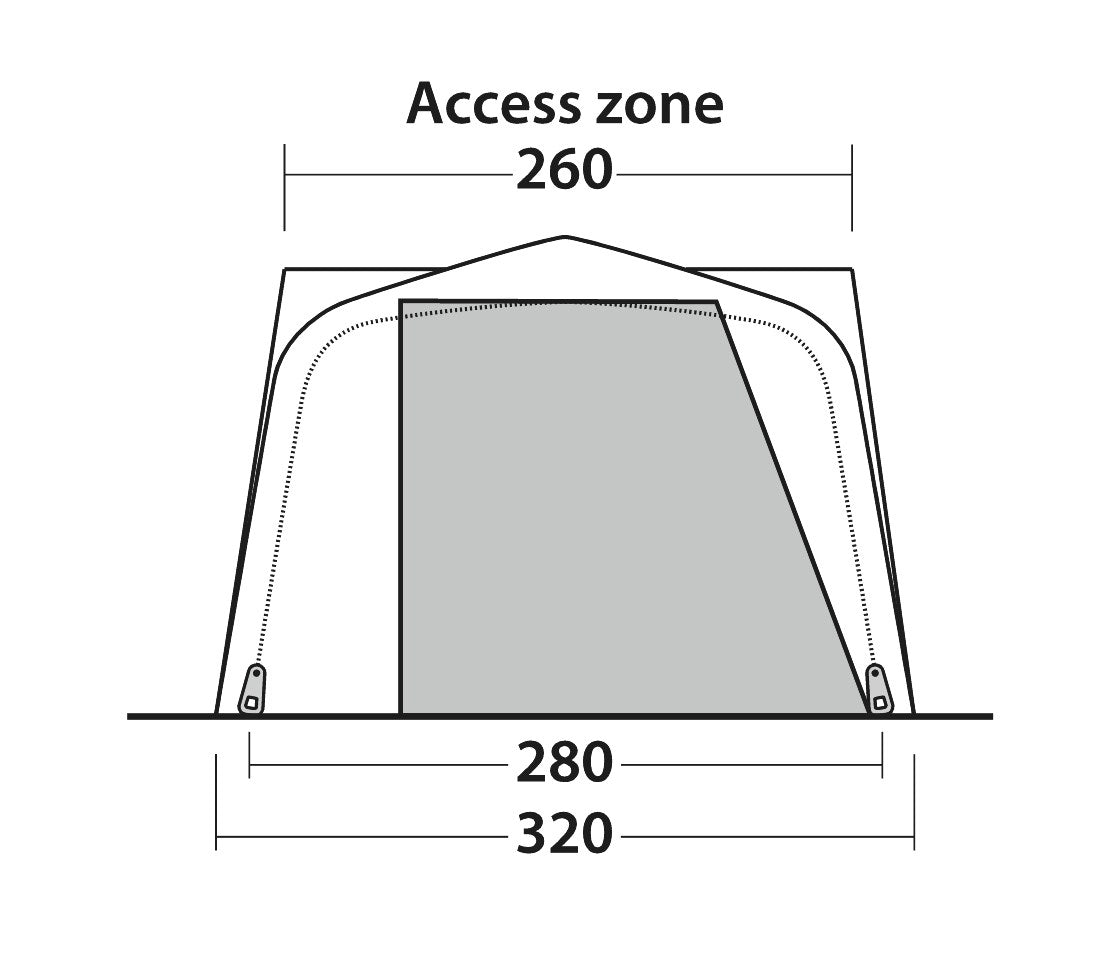 Outwell Parkville 200SA - Updated for 2023-Drive Away Awning-Outwell- DC Leisure