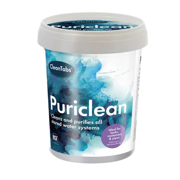 Puriclean 400g – Water System Cleaner & Steriliser for Tanks, Pipes & Taps-Tank Cleaner-Puriclean- DC Leisure