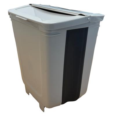 Quest 8L Collapsible Bin with Lid – Compact Folding Waste Container-Camp Furniture-DC Leisure - DC Leisure