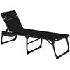 Quest Elite Vienna Pro Lounge Bed with Slide-Out Side Table-Camp Furniture-DC Leisure - DC Leisure