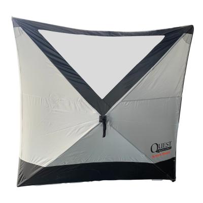 Quest Screen Shield Quad – Premium Extendable Windbreak (No Windows)-Windbreak panel-Miriad Quest Leisure- DC Leisure