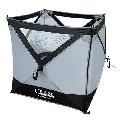 Quest Screen Shield Quad Vision – Premium Folding Windbreak with Windows-Windbreak-Miriad Quest Leisure- DC Leisure