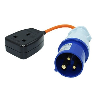 Quest Site Mains 230v UK Trailing Socket-Electrical-Quest- DC Leisure