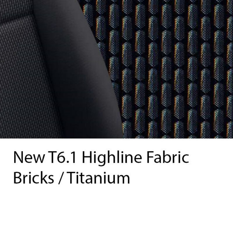 RIB Bed 112cm with ISOFIX - VW T6.1 Brick (Highline)-Seating & Beds-Rib-RIB112FIXBRICK- DC Leisure