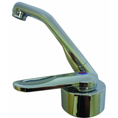 Reich Keramik Samba Campervan Folding Cold Water Tap with Microswitch-Taps-Reich-5750570301sk2-573-057030- DC Leisure