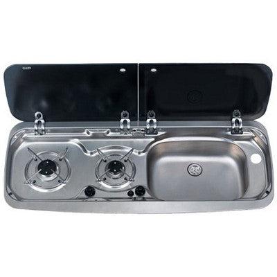 SMEV 9222 with Full Installation Kit and Water Container-Hobs & Combination Units-Dometic-9102300025- DC Leisure