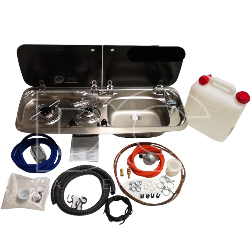 SMEV 9222 with Full Installation Kit and Water Container-Hobs & Combination Units-Dometic- DC Leisure