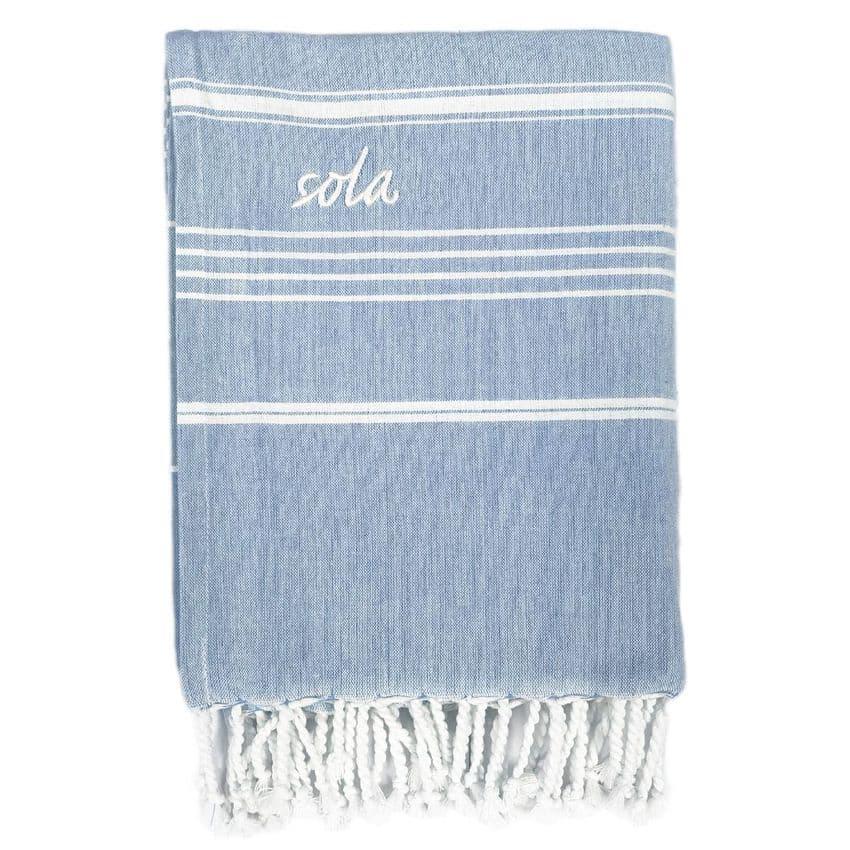 SOLA Fouta Cotton Beach Towel-Towel-Sola-A1073-ONE-01- DC Leisure