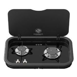 Thetford Hob Topline 165Long Side Hinge 12V Ignition-Hobs & Combination Units-Thetford- DC Leisure