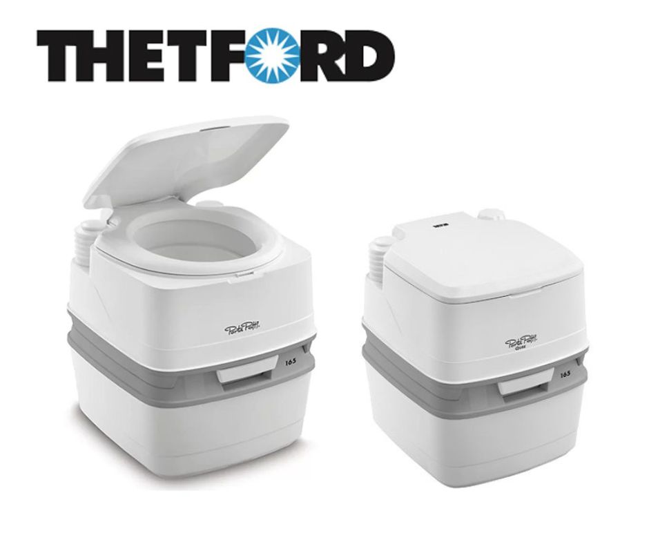 Thetford Porta Potti Qube 165 Portable Camping Caravan Toilet-Portable Toilets-Thetford-92806- DC Leisure