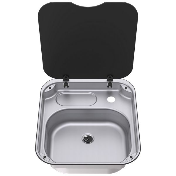 Thetford Series 34 Sink with Glass Lid-Thetford-SBL3450-SP- DC Leisure