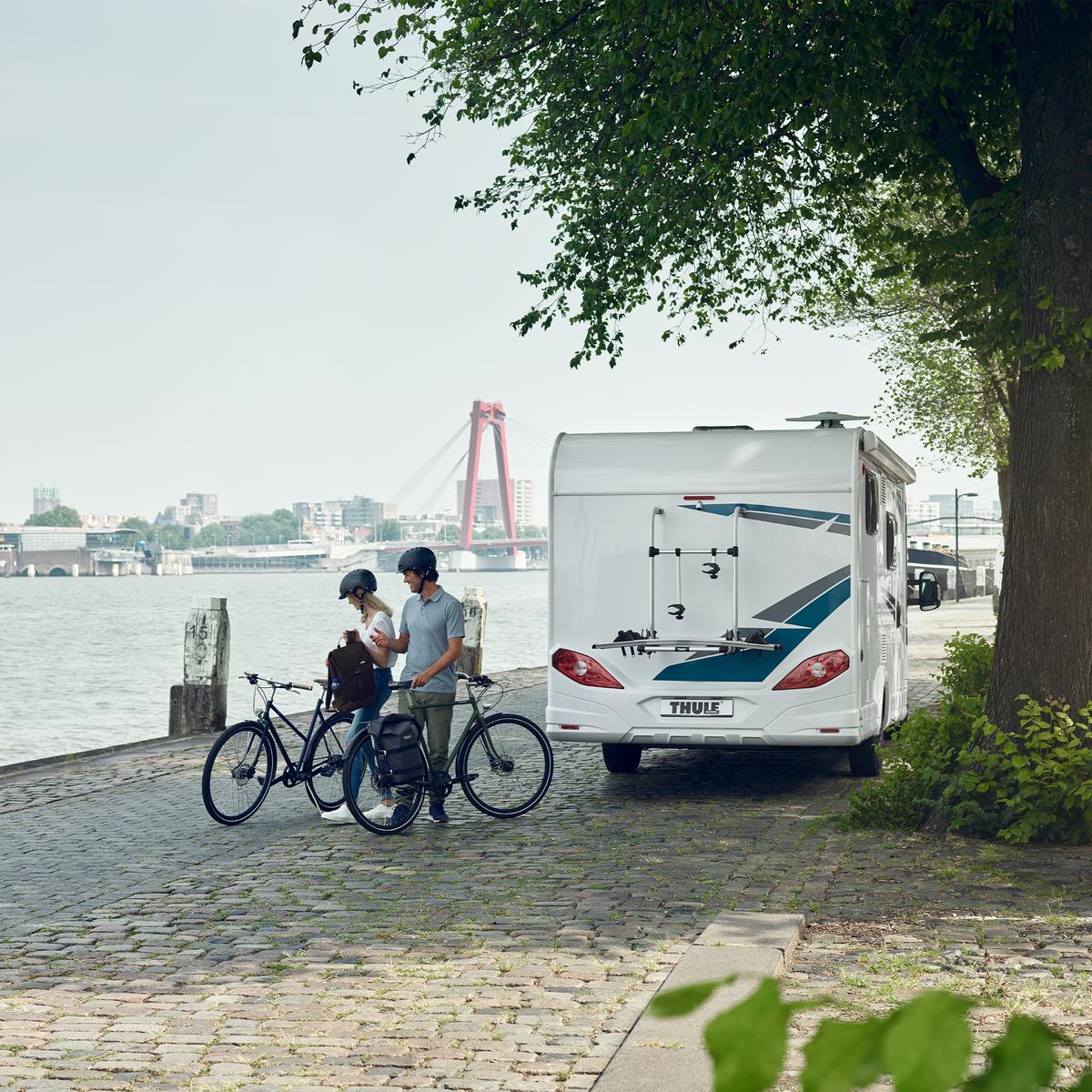 Thule Elite G2 Rear Wall Bike Carrier Range – Secure E-Bike Carrier for Motorhomes-Bike Carriers-Thule- DC Leisure