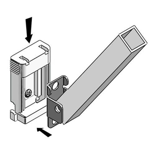 Thule Omnistor Awning Leg Wall / Bottom Mounting Bracket-Awning Accessories-Thule- DC Leisure