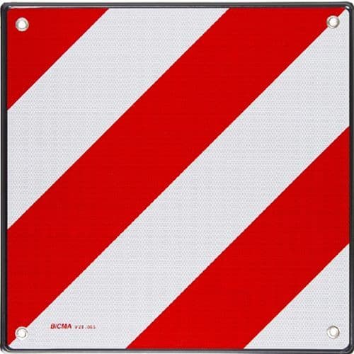 Thule Rear Warning Sign – Approved Reflective Panel for Bike Racks - Italian & Spanish Type-DC Leisure -307337- DC Leisure