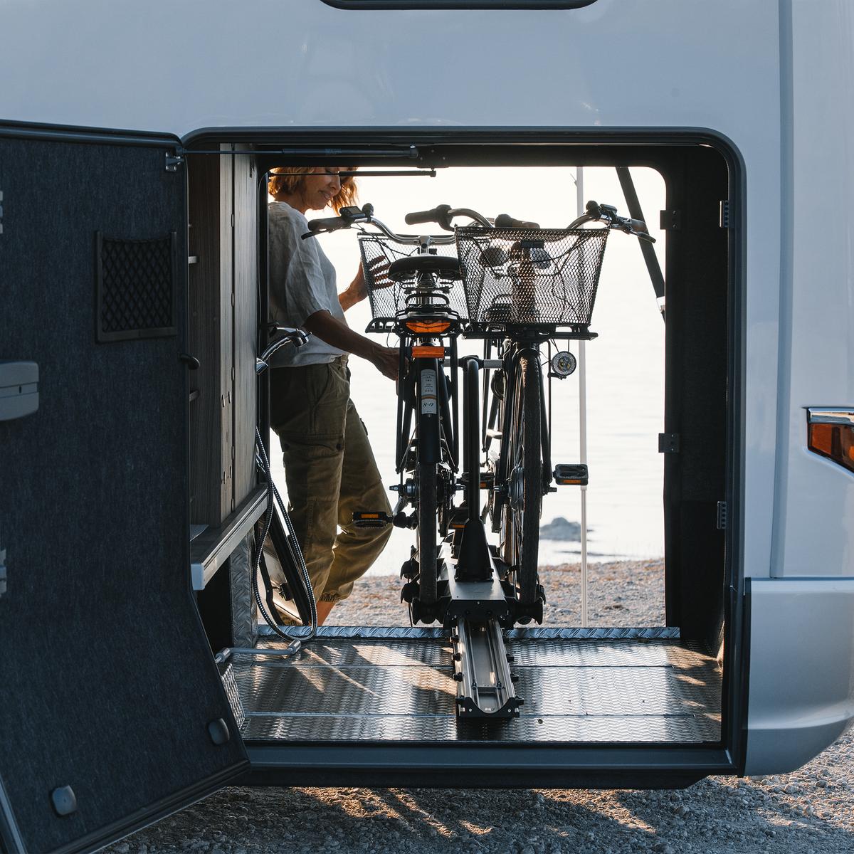 Thule VeloSlide Garage Bike Rack – Motorhome & Caravan Storage (Standard & Short)-Bike Carriers-Thule- DC Leisure