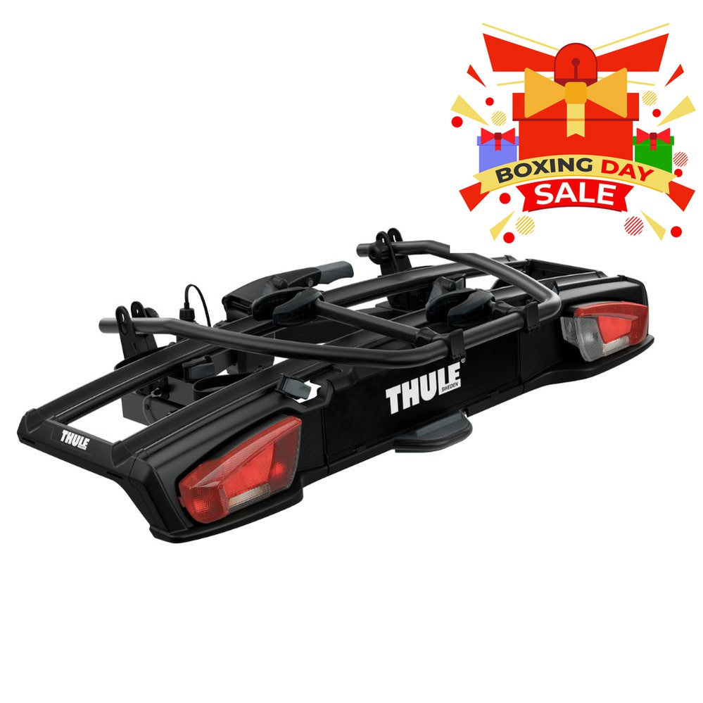 Thule VeloSpace XT 2 or 3 Bike Carrier - Tow Bar Mounted-Tow Bar Mounted Bike Rack-Thule- DC Leisure