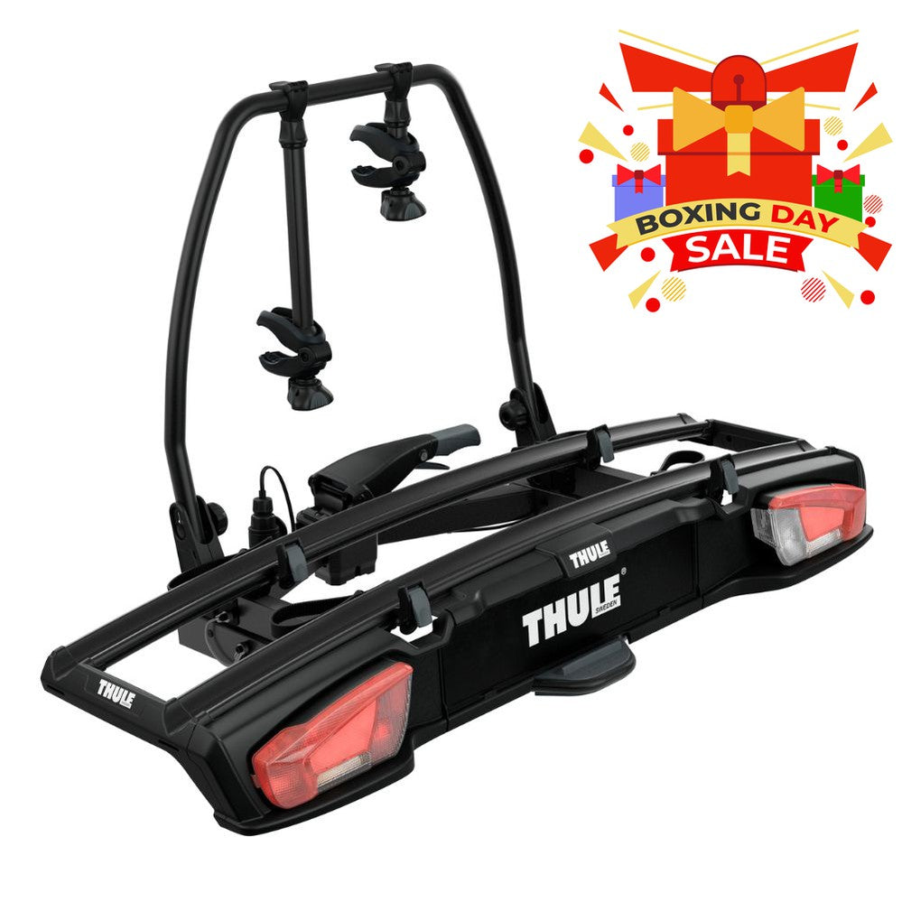 Thule VeloSpace XT 2 or 3 Bike Carrier - Tow Bar Mounted-Tow Bar Mounted Bike Rack-Thule- DC Leisure