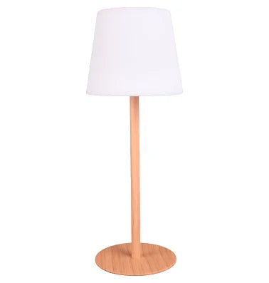 Travellife Elin Rechargeable LED Lamp Wood/White - Home Garden Camping-Lighting-Travellife- DC Leisure