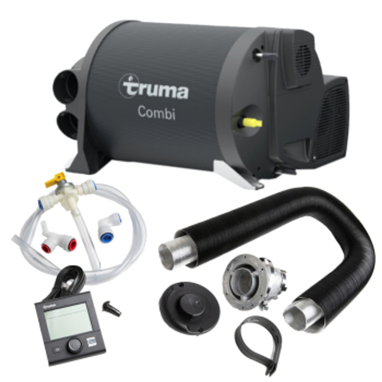 Truma 4E Combi Boiler and Space Heater Complete Kit - CP+ Controller