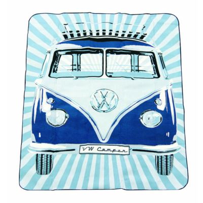 VW Collection Picnic Blanket And Carry Bag, Water-Repellent Back-Picnic Blankets-VW Merch-‎BUPB01- DC Leisure