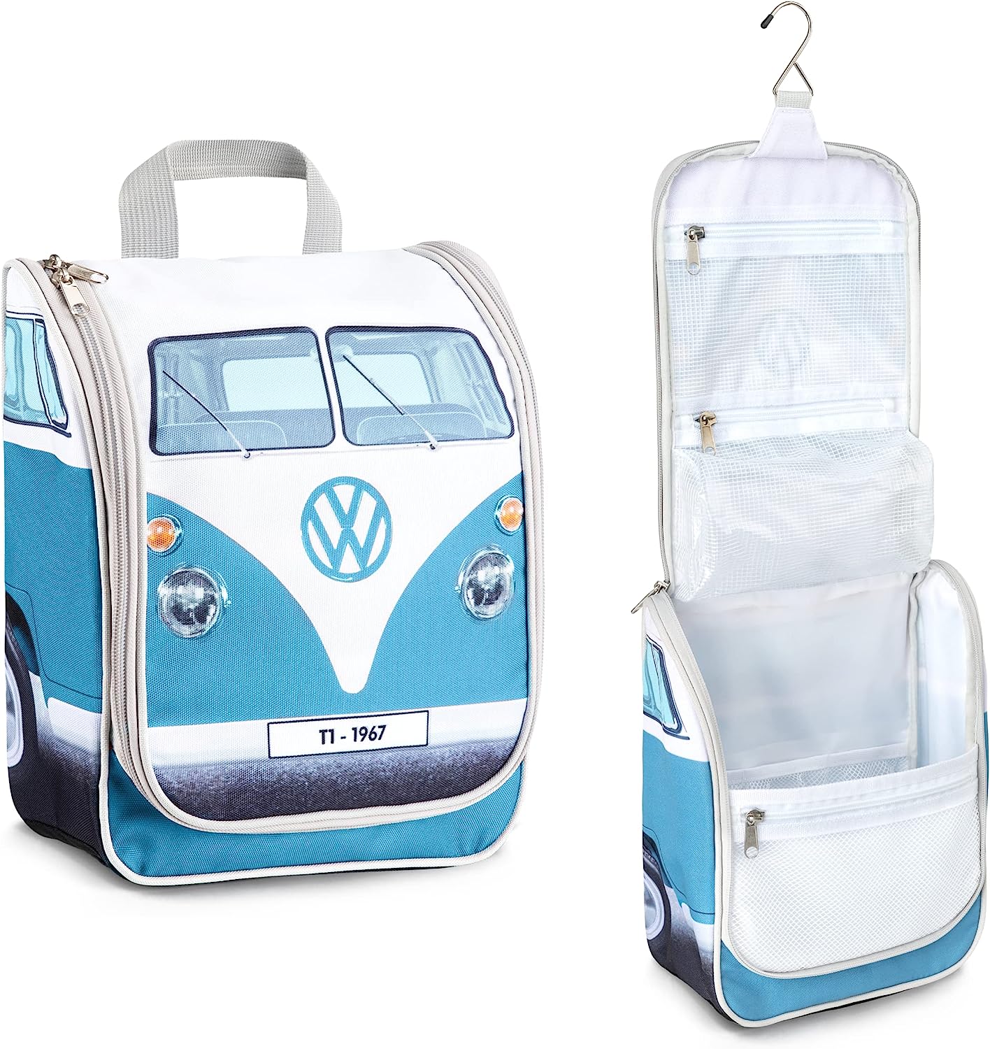 VW Hanging Toiletry Bag-Cosmetic & Toiletry Bags-VW Merch-QQ050923- DC Leisure