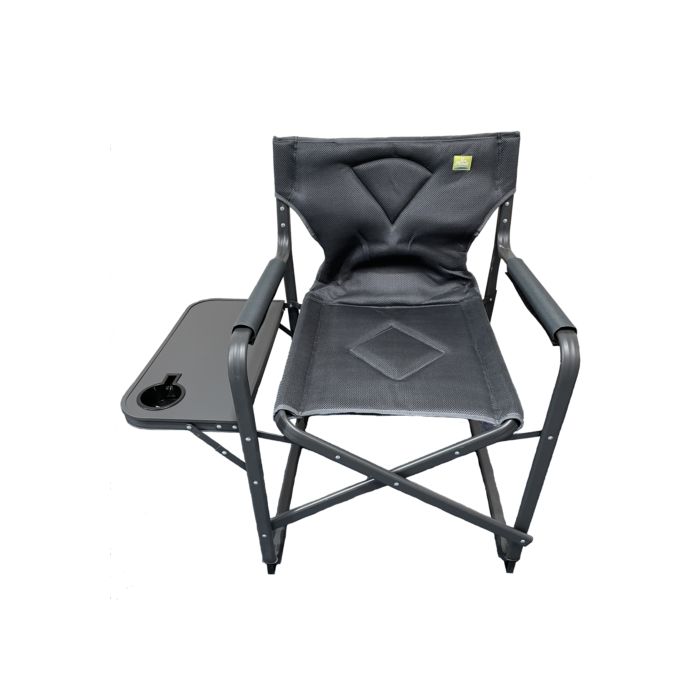 Via Mondo Padded Directors Chair with Side Table-Camping Chairs-Via Mondo-QQ107698-VIAMONDIRPADDED- DC Leisure