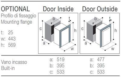 Vitrifrigo C51i Caravan Campervan & Marine 51L Compressor Fridge-Compressor Fridge-Vitrifrigo- DC Leisure