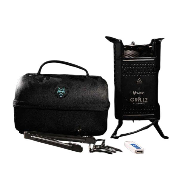 Wolf Outdoors Grillz Biomaster Stove with EVA Storage Case for Camping-Portable Cooking Stoves-Wolf Outdoors- DC Leisure