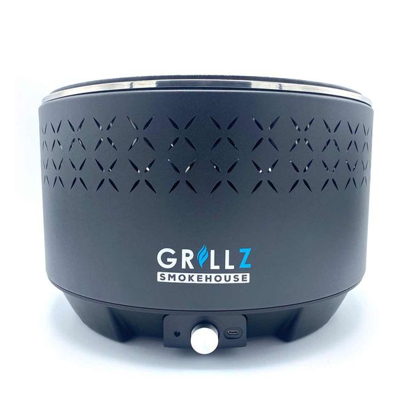 Wolf Outdoors Grillz Smoke House Portable Charcoal Grill with Fan-Grill-Wolf Outdoors- DC Leisure