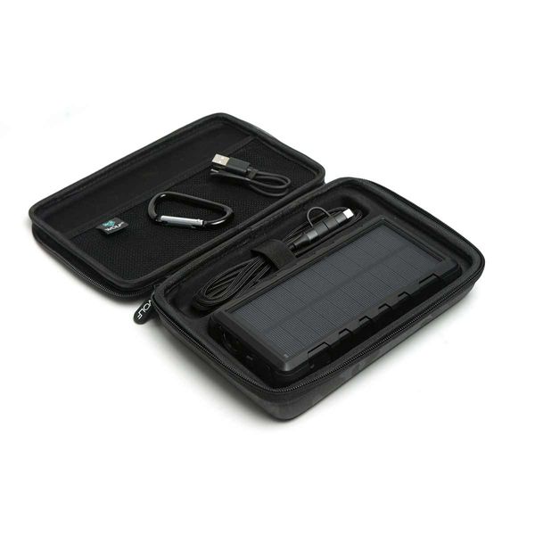 Wolf Outdoors SPB-24 Solar Power Bank – 24000mAh Portable Charger with Case-Power Banks-Wolf Outdoors- DC Leisure