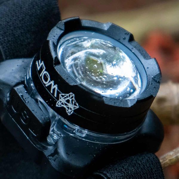 Wolf Outdoors VEX-150 Powerbeam LED Head Torch Rechargeable-Headtorch-Wolf- DC Leisure