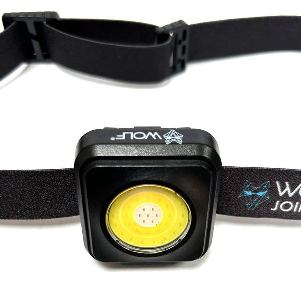Wolf Outdoors VEX-320 Powerbeam LED Head Torch Rechargeable-Headtorch-Wolf- DC Leisure