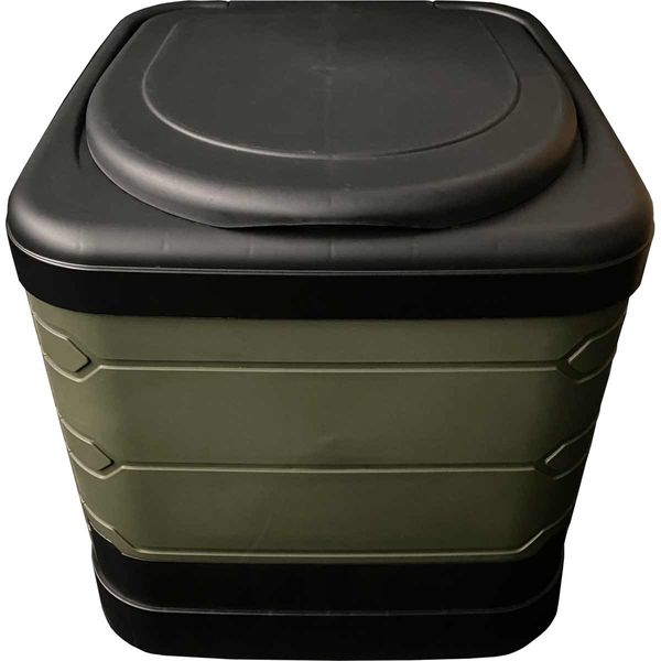 Wolf Outdoors XL Compact Loo – Large Portable Toilet for Camping-Toilets-Wolf Outdoors- DC Leisure