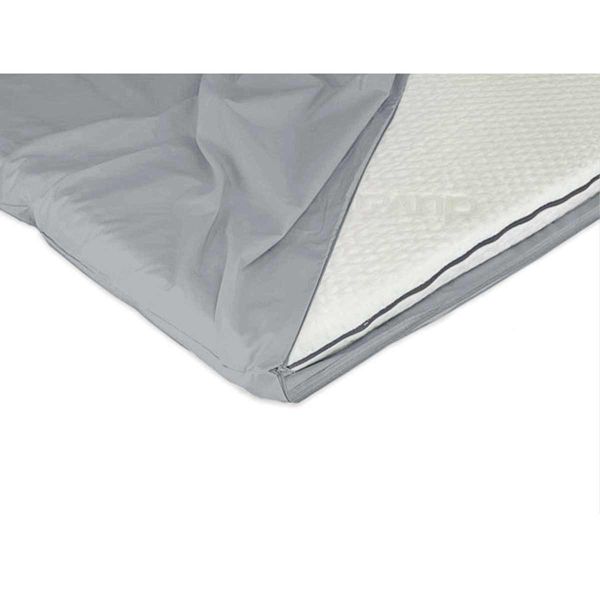 Duvalay Compact Travel Topper Zipped Sheet - Grey