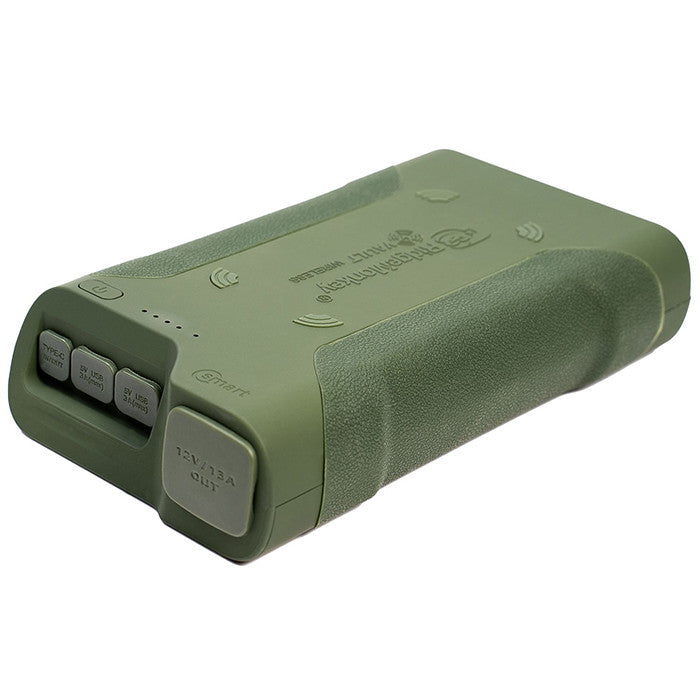 Ridgemonkey Vault C-Smart Wireless Charger / Power Pack - Green (Medium)
