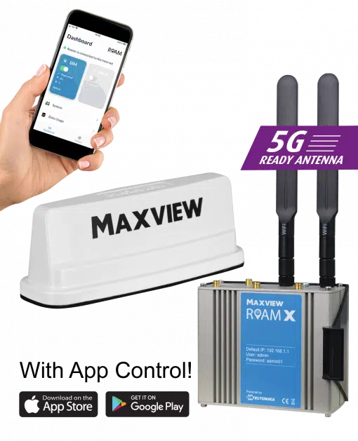 Maxview Roam X Campervan Mobile WIFI System