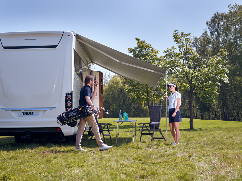 Thule Omnistor 9200 Roof Mounted Awning - Anodised