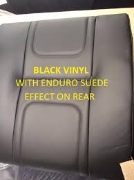 RIB bed 130cm Fixed with ISOFIX - Black Leatherette Vinyl