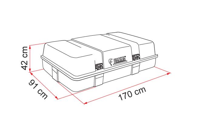 Fiamma Ultra Box 3 - Roof Box